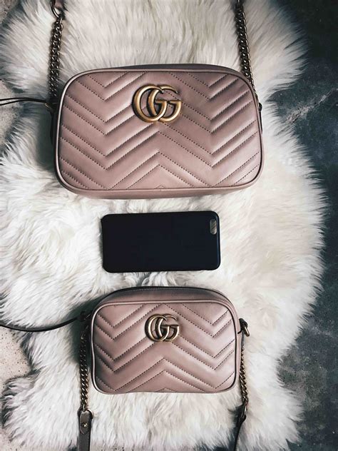 gucci marmont mini or small|gucci marmont small vs mini.